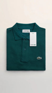 Polo Lacoste Verde Petróleo