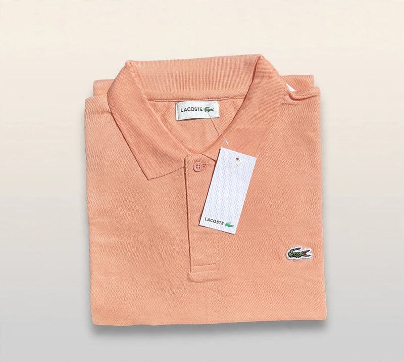 Polo Lacoste Salmón