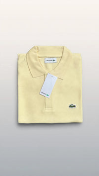 Polo Lacoste Crema