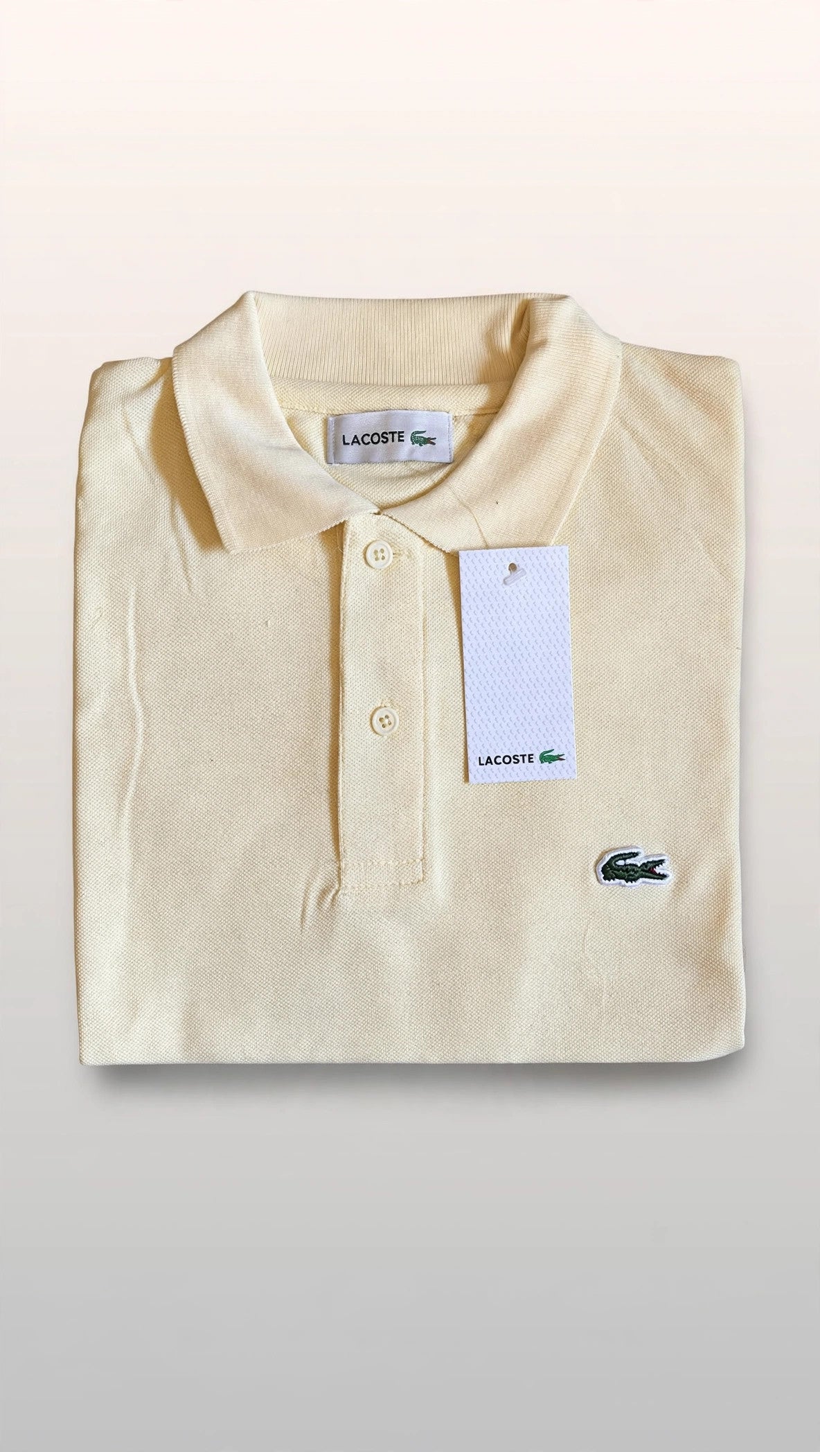 Polo Lacoste Beige